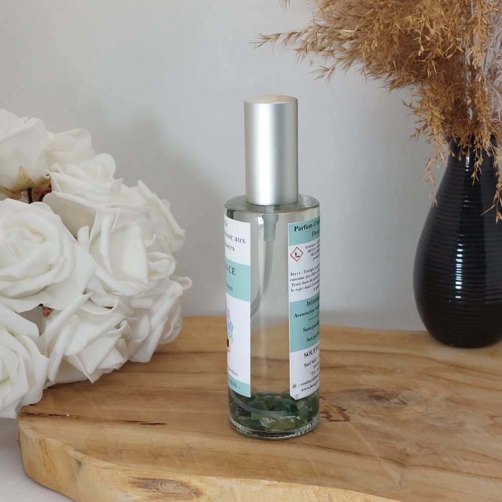 Parfum d'intérieur aux pierres Impatience senteur Fleur de coton - Image 5