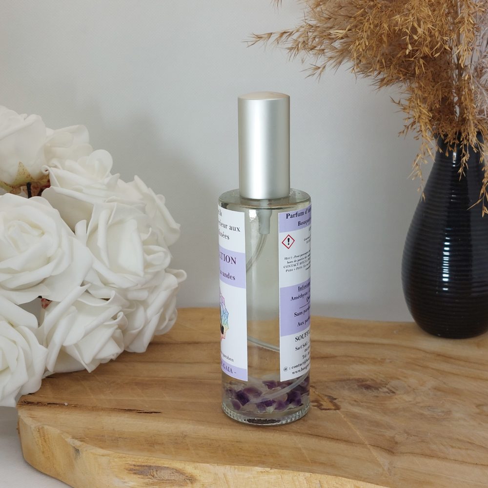 Parfum d'intérieur aux pierres purification senteur lavande - Image 3