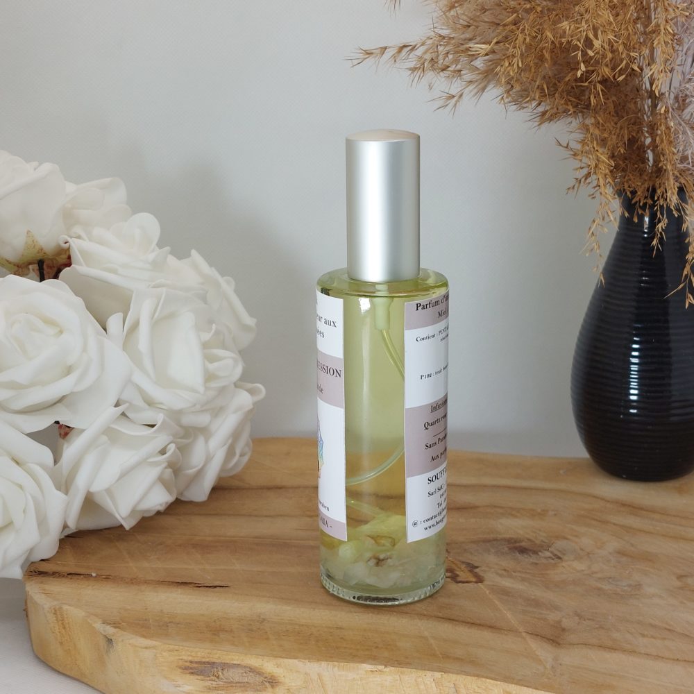 Parfum d'intérieur aux pierres relâche la pression senteur miel / amande - Image 3