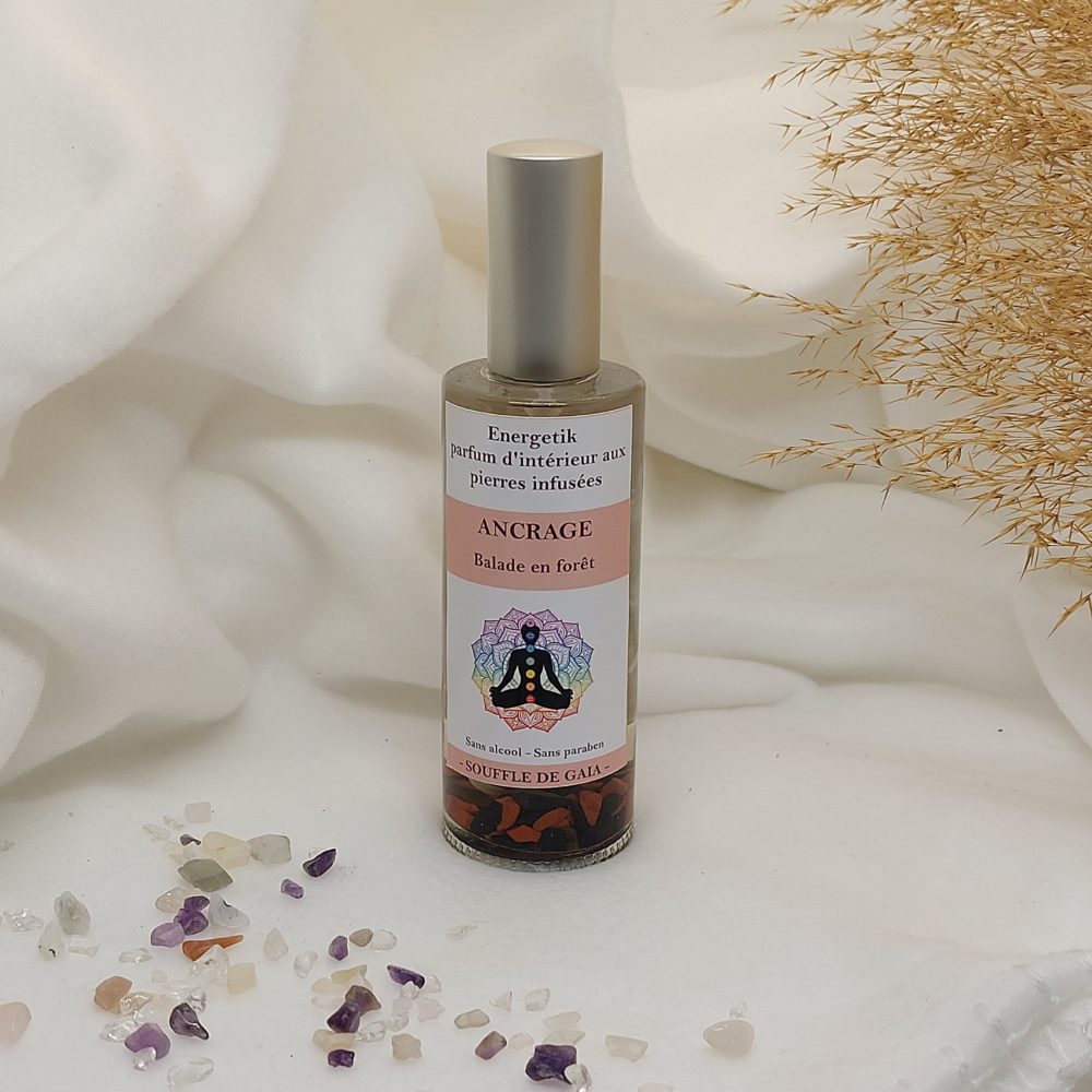 Parfum d'intérieur aux pierres ancrage senteur balade en forêt - Image 2