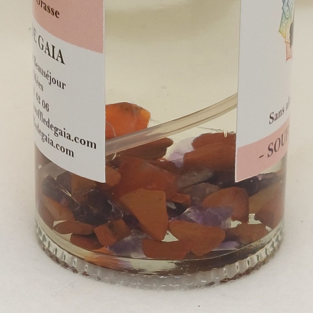 Parfum d'intérieur aux pierres méditation senteur lys royal - Image 5