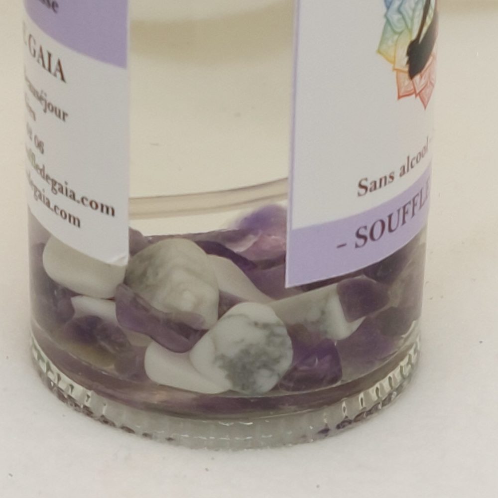 Parfum d'intérieur aux pierres prends soin de toi senteur orchidée blanche - Image 5