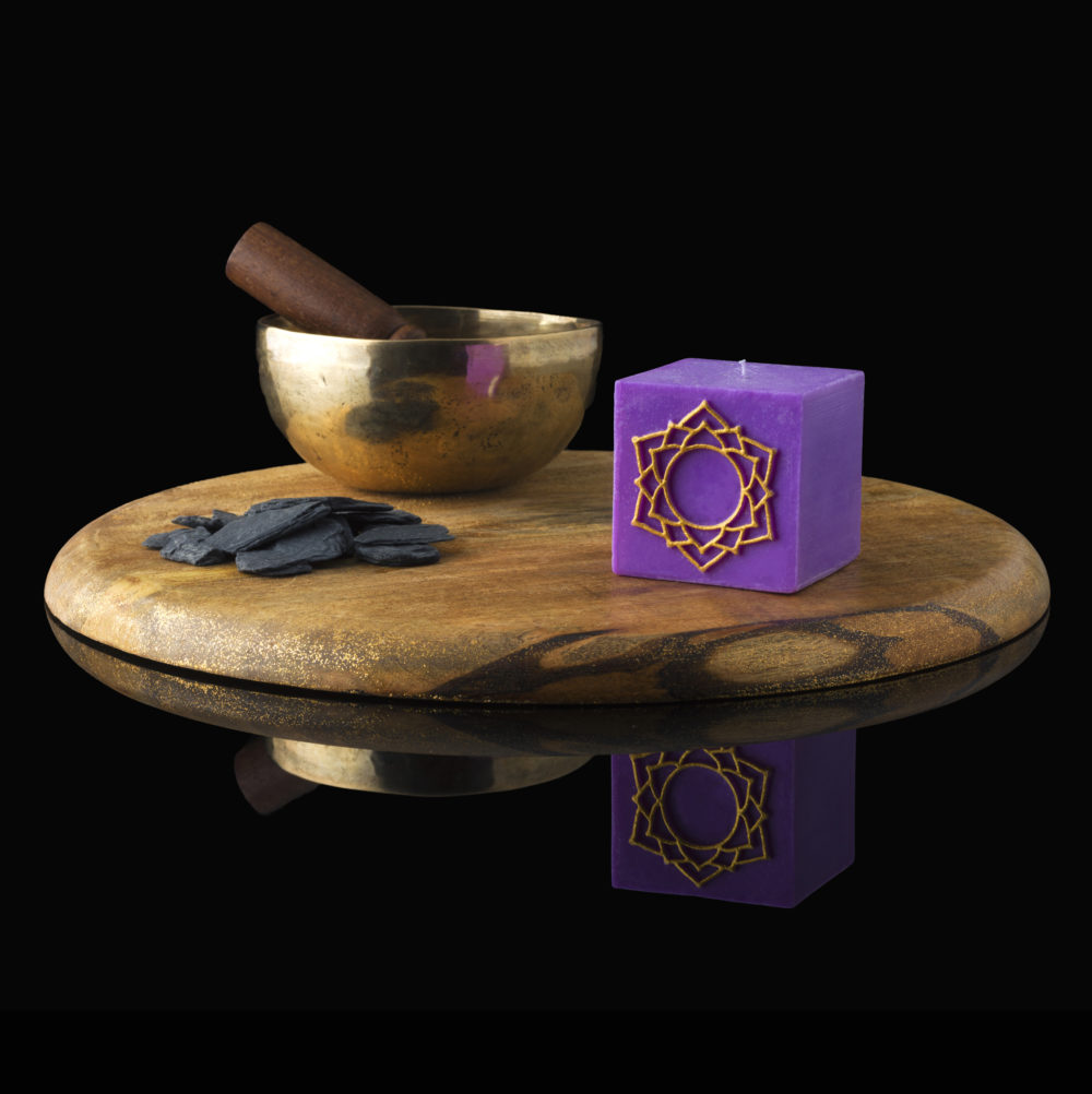 Bougie Chakra Violet - Image 2