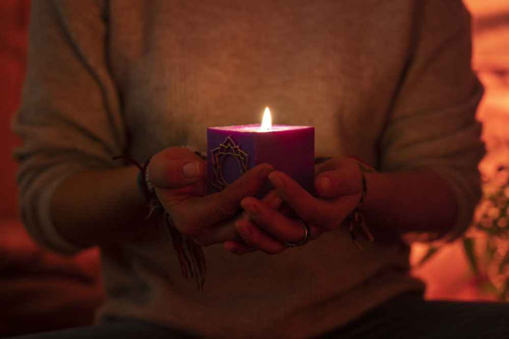Bougie Chakra Indigo - Image 3