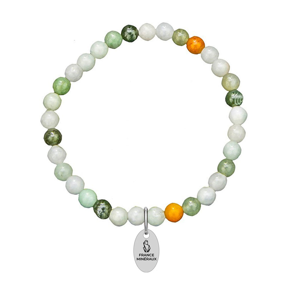 Bracelet Jade de Birmanie - Perles de 6mm