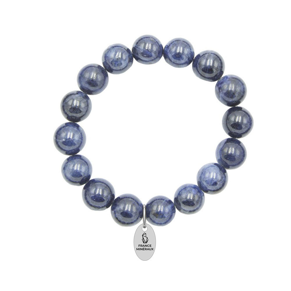 Bracelet Saphir - Perles de 12mm – Image 2