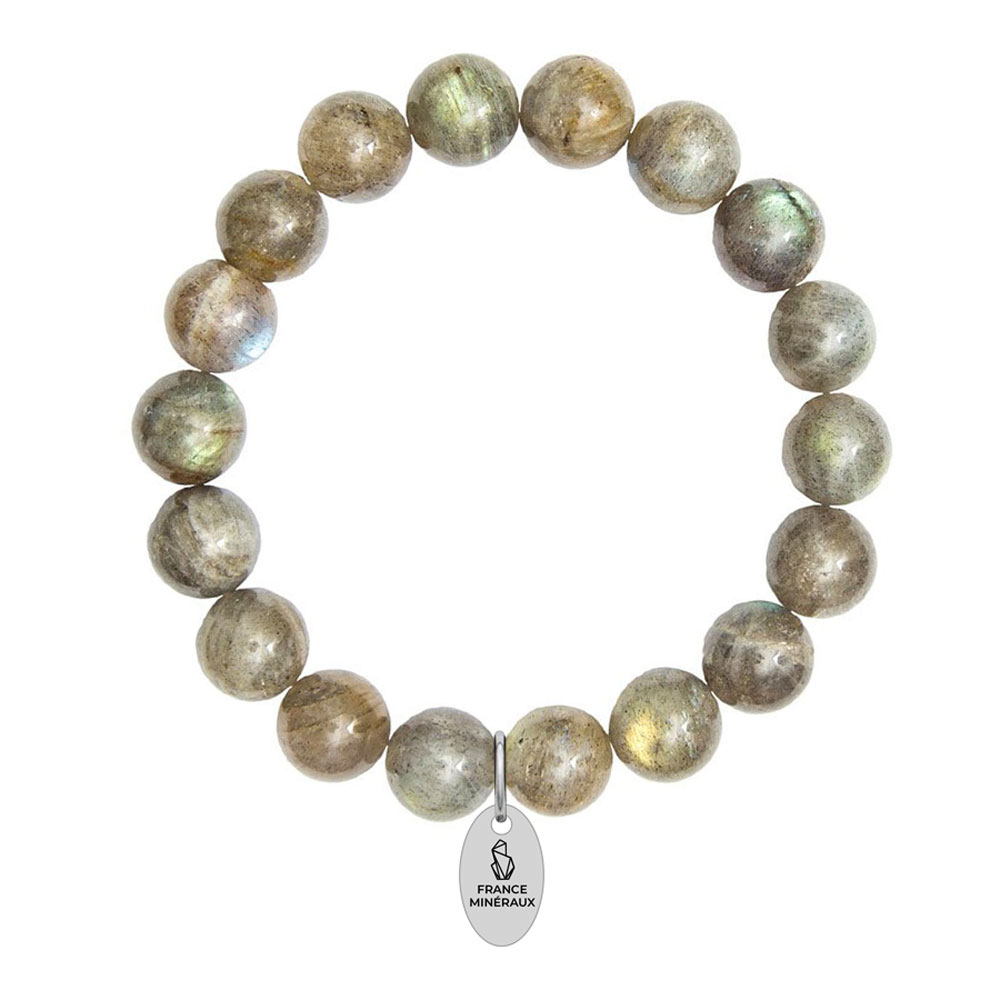 Bracelet Spectrolite - Perles de 10mm – Image 2