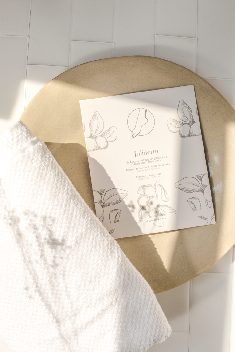 Masque pieds Joliderm