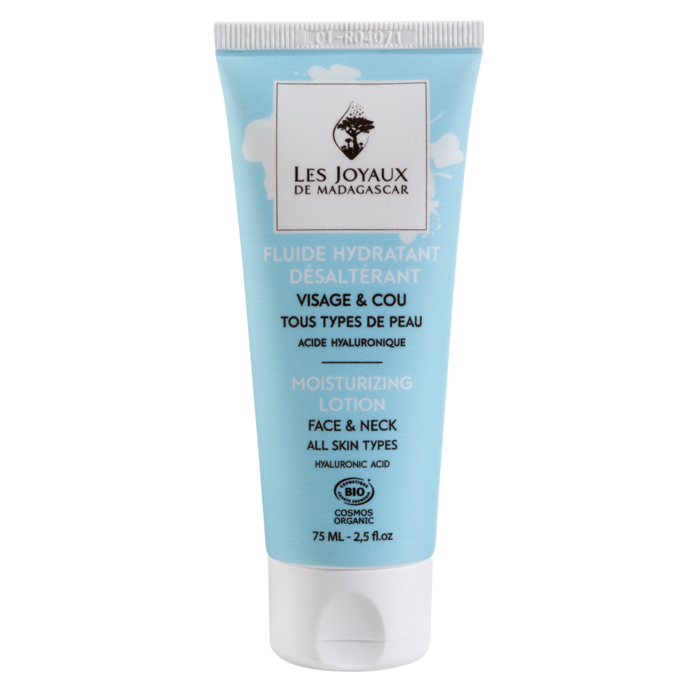 Fluide Hydratant Certifié Bio - Visage et Cou 75ml