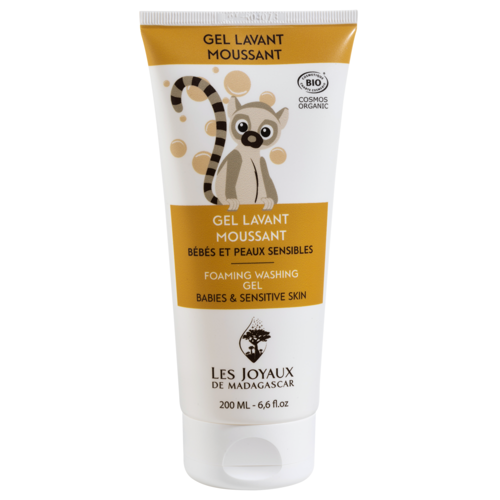 Gel Lavant Moussant Certifié Bio - Bébés et Peaux Sensibles