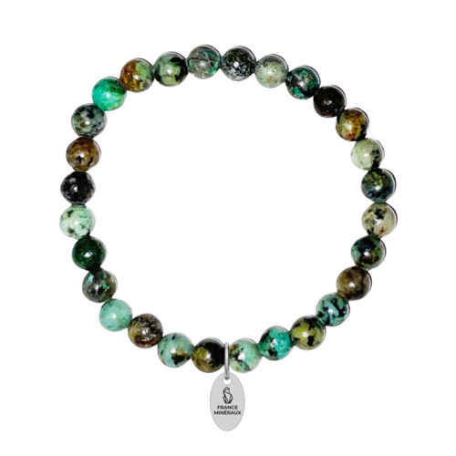 bracelet turquoise d'Afrique 6mm