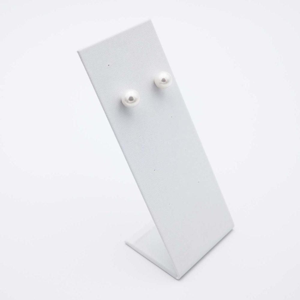 Boucles d'Oreilles en Perles de Majorque - 7 et 12 mm - Image 5