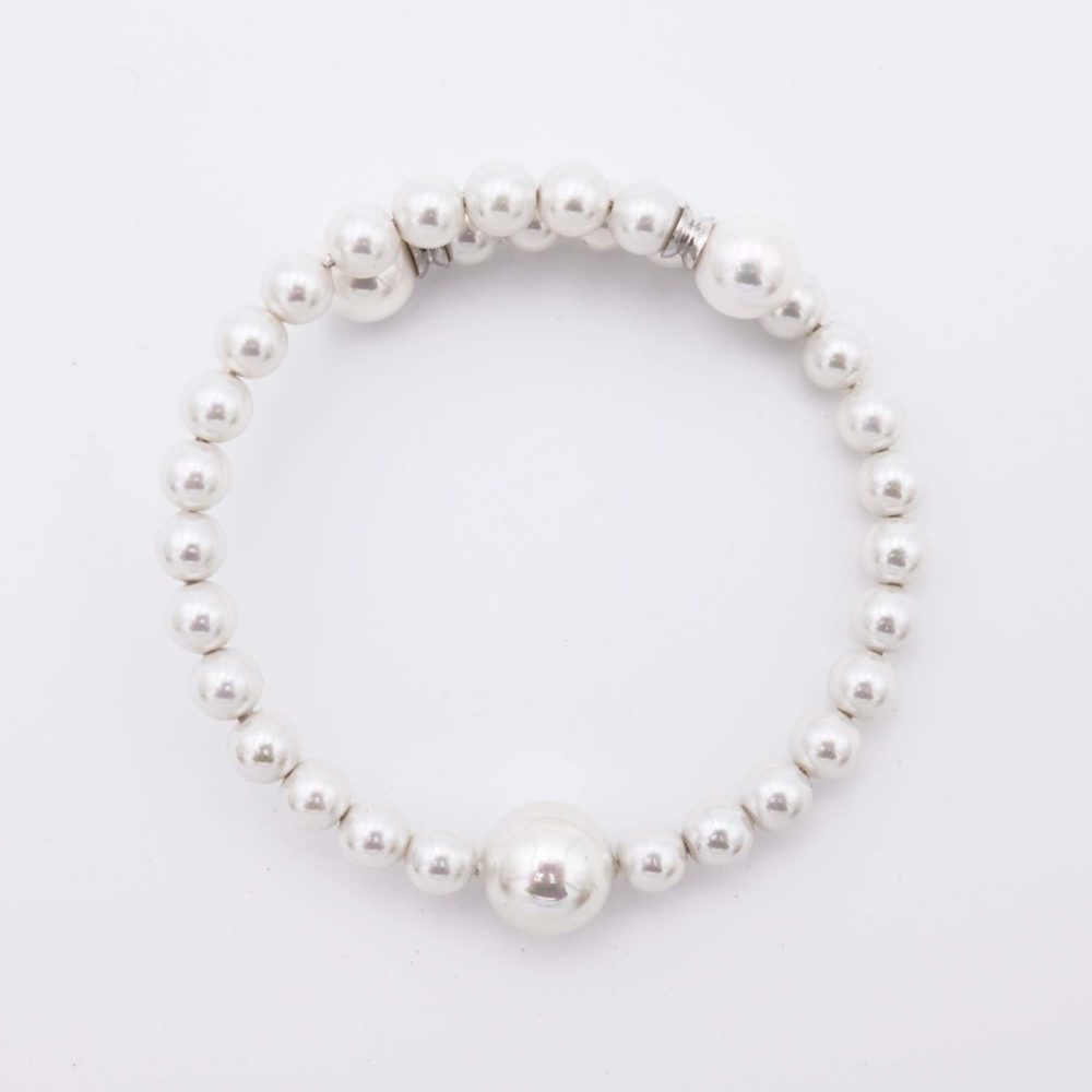 Bracelet en Perles de Majorque - 6 et 10 mm - Image 2