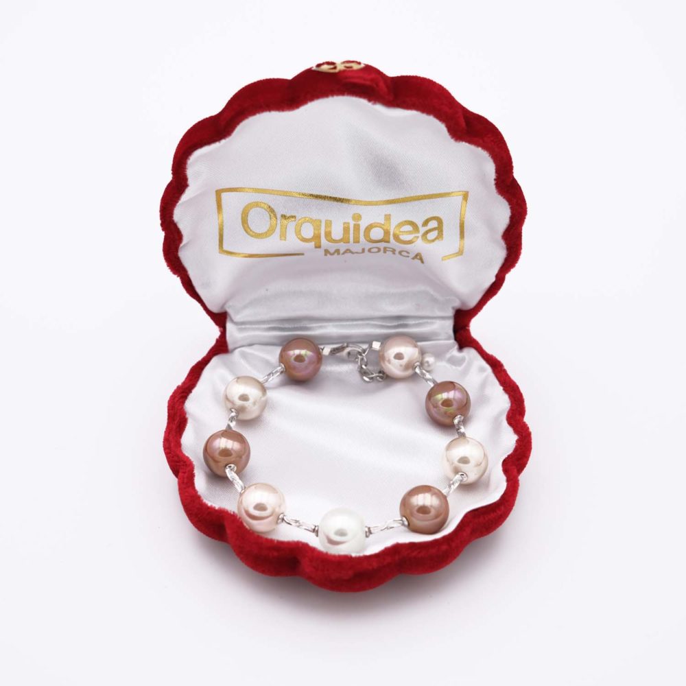 Bracelet en Perles de Majorque - 12 mm - Long. 20 cm - Image 4