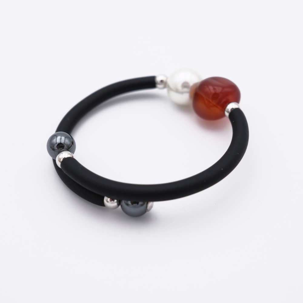 Bracelet en Perles de Majorque - 12 mm - Long. ajustable – Image 4