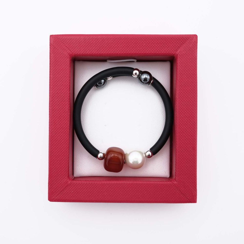 Bracelet en Perles de Majorque - 12 mm - Long. ajustable – Image 5