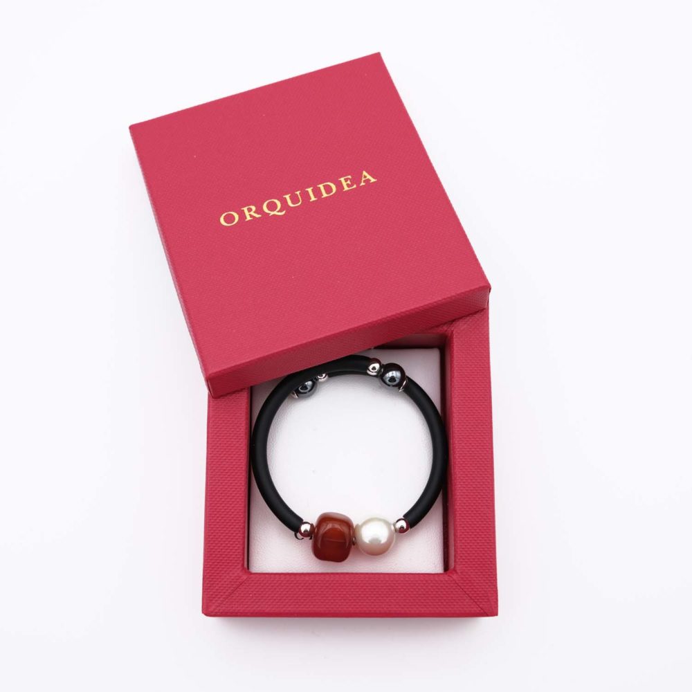 Bracelet en Perles de Majorque - 12 mm - Long. ajustable – Image 6