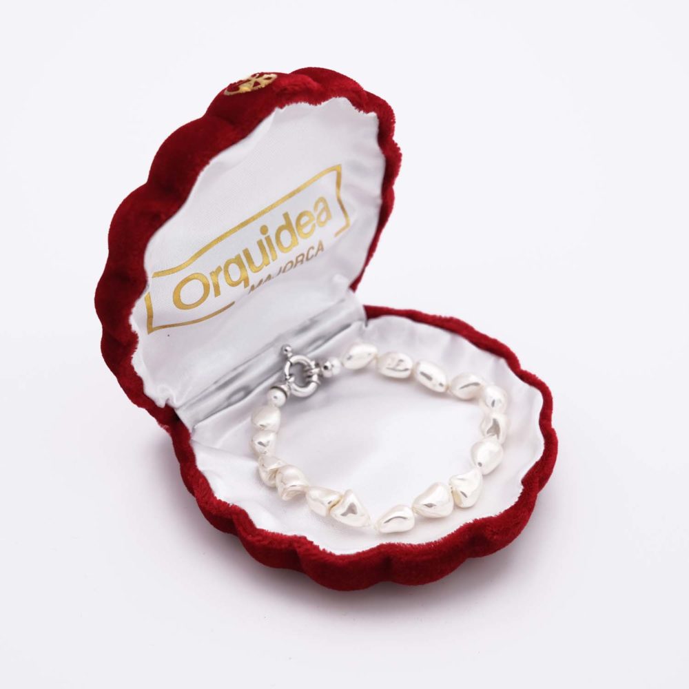 Bracelet en Perles de Majorque - Long. 19 cm - Image 5