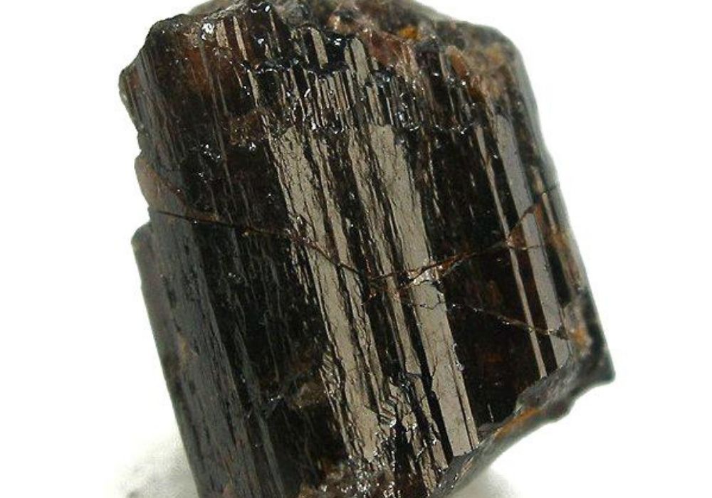 Painite polie pierre gemme rouge-brun - puissance volonté chakra racine plexus solaire lithothérapie