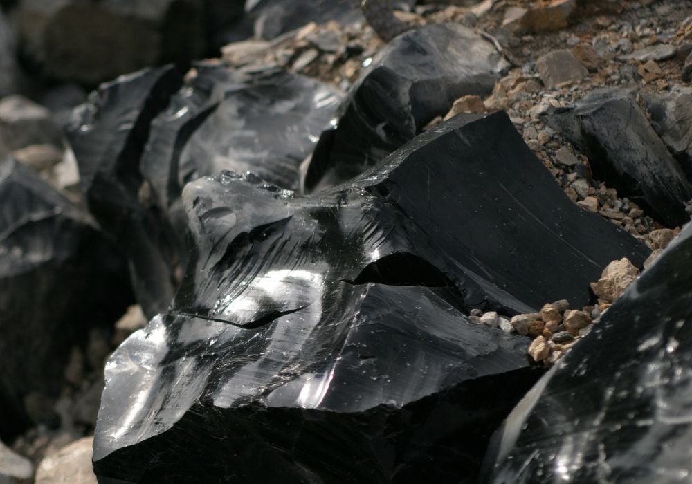 Obsidienne Mentogochol - vertus et propriétés en lithothérapie