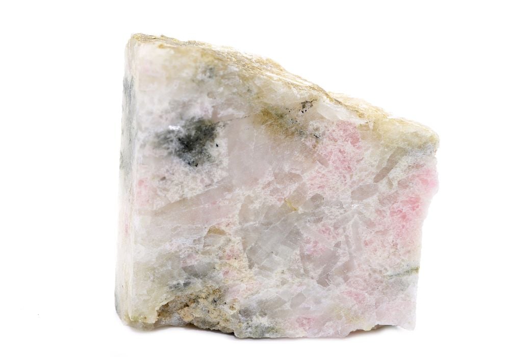 Tugtupite polished - chakra du cœur transformation émotionnelle ténébrescence UV révélation