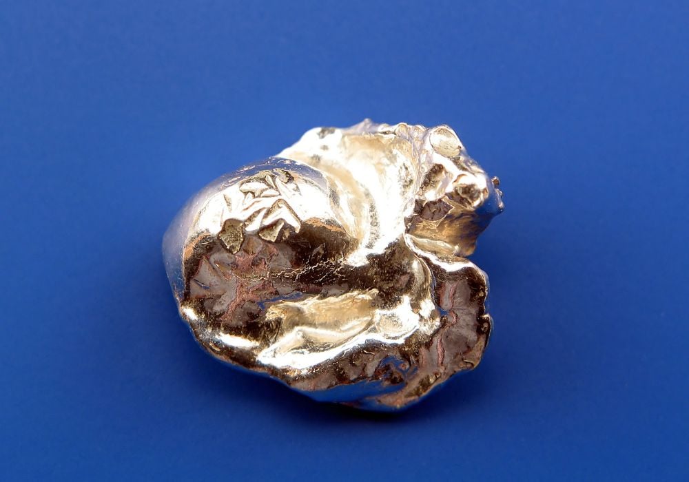 Argent natif conductivité énergétique - intuition Lune féminin sacré chakra gorge