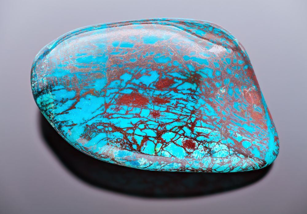 Quantum Quattro brute de Namibie - pierre composite rare quatre minéraux cuivre quartz fumé histoire mines Kunene
