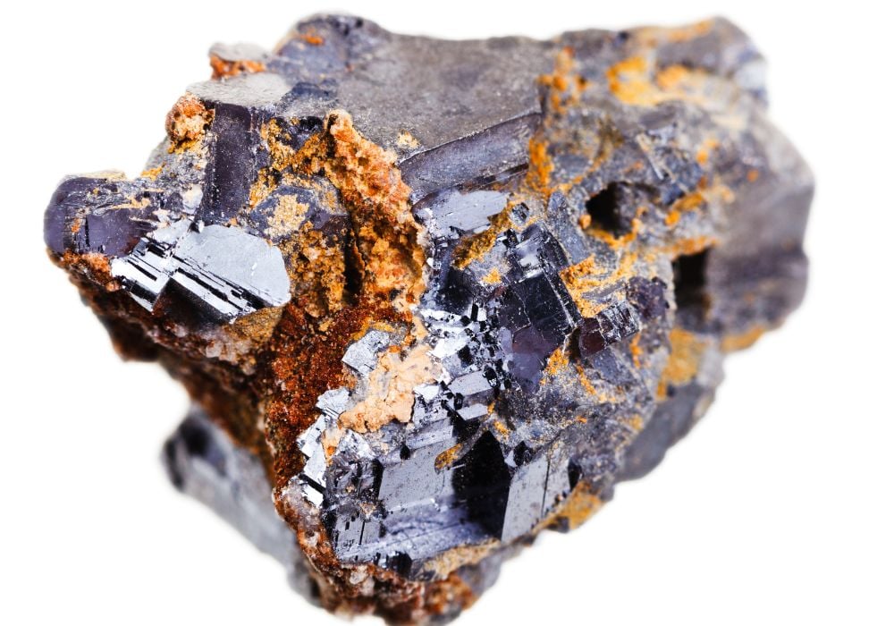 Pierre Chalcocite utilisée en lithothérapie pour ses vertus de transformation, d'ancrage et de protection