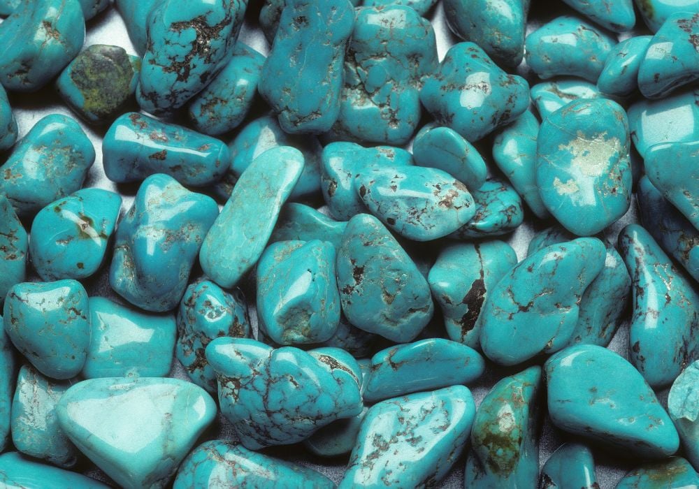 Turquoise du Tibet : propriétés lithothérapie, communication, protection spirituelle, chakra gorge