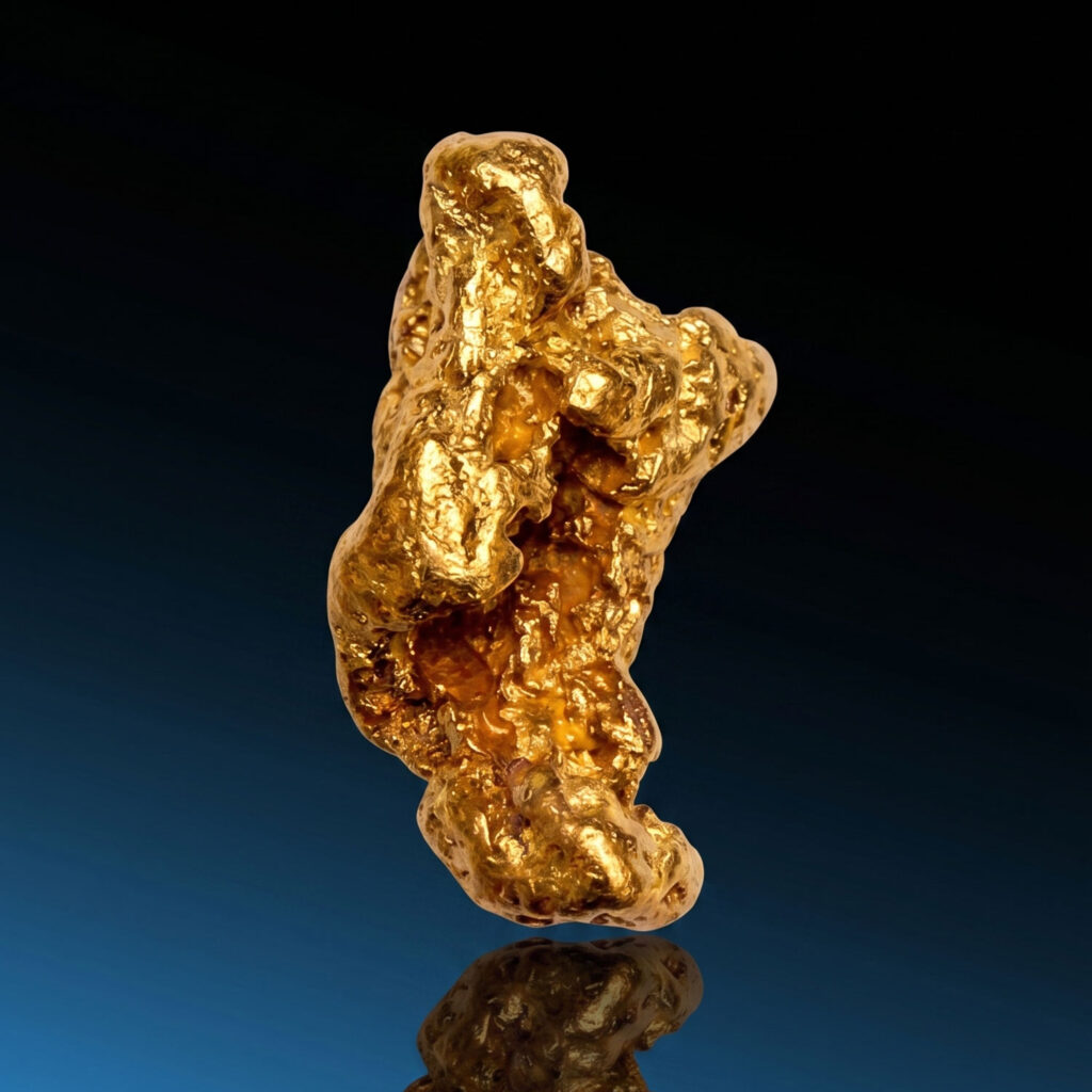 Pépite d&rsquo;Or d&rsquo;exception – 2.18cm x 1.18cm x 0.82cm – 7.31 grs