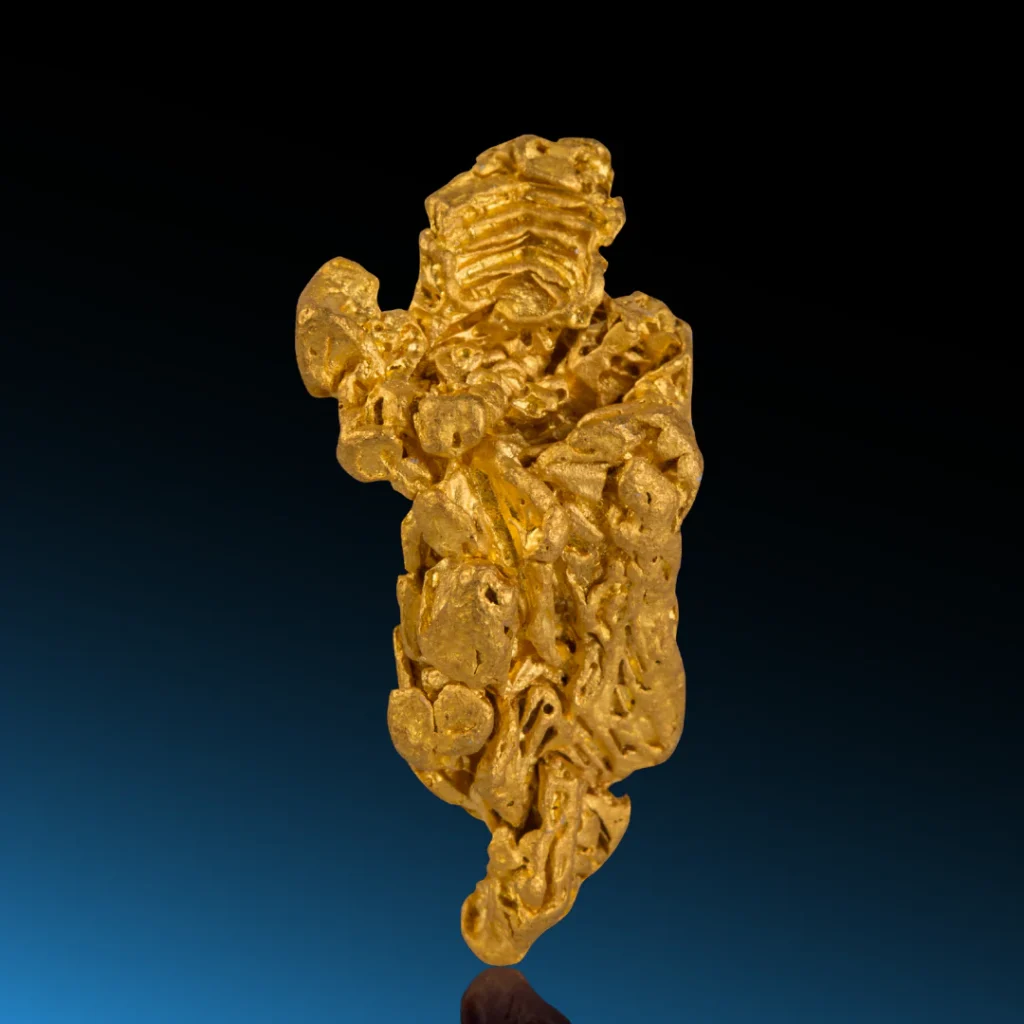 Pépite d&rsquo;Or d&rsquo;exception – 3.5cm x 2.0cm x 1.8cm – 21.43 grs