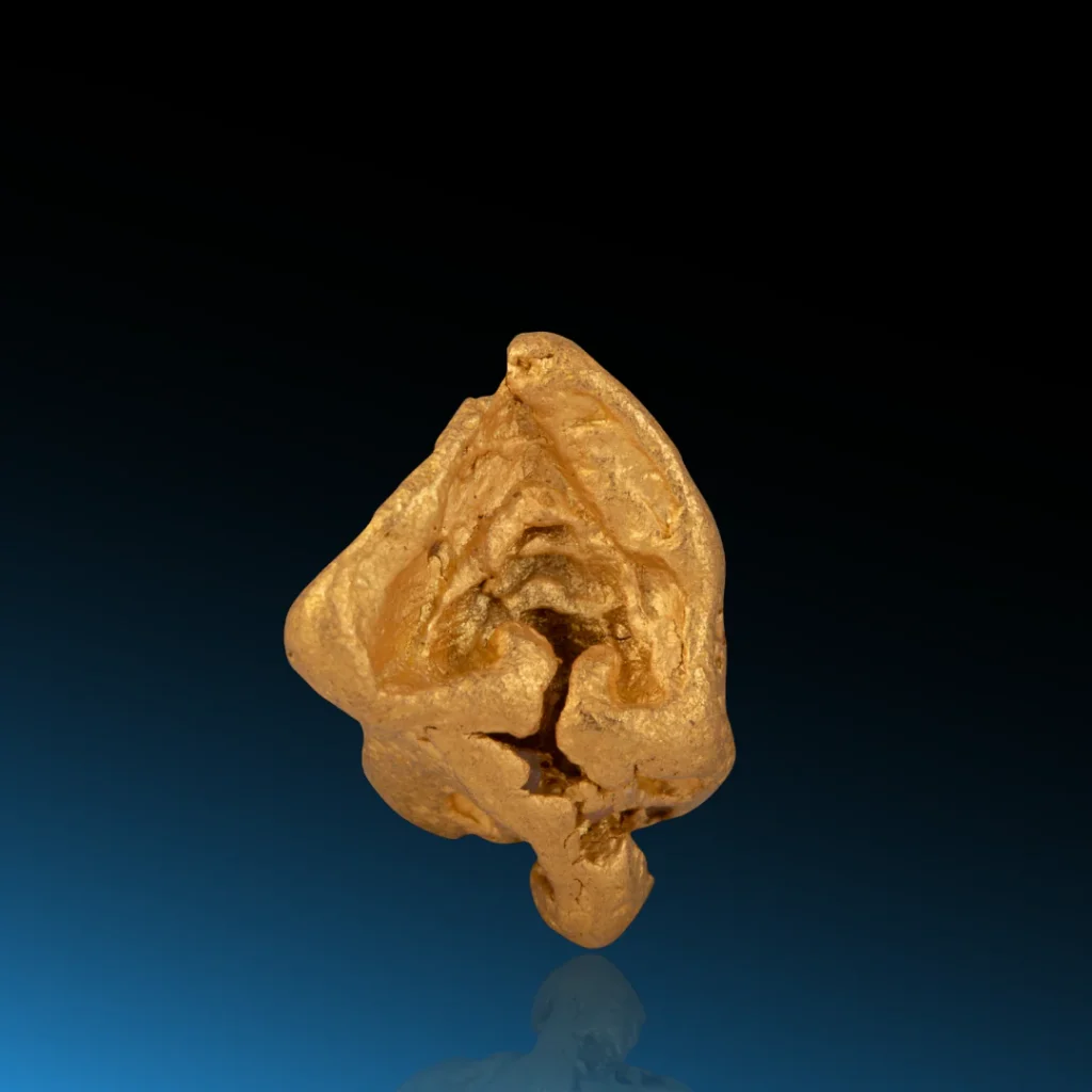 Pépite d&rsquo;Or d&rsquo;exception – 1.5cm x 1.3cm x 1.0cm – 6.61 grs