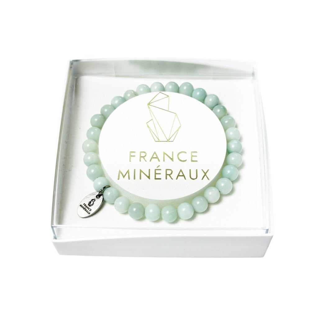 Bracelet Amazonite – Perles de 6mm