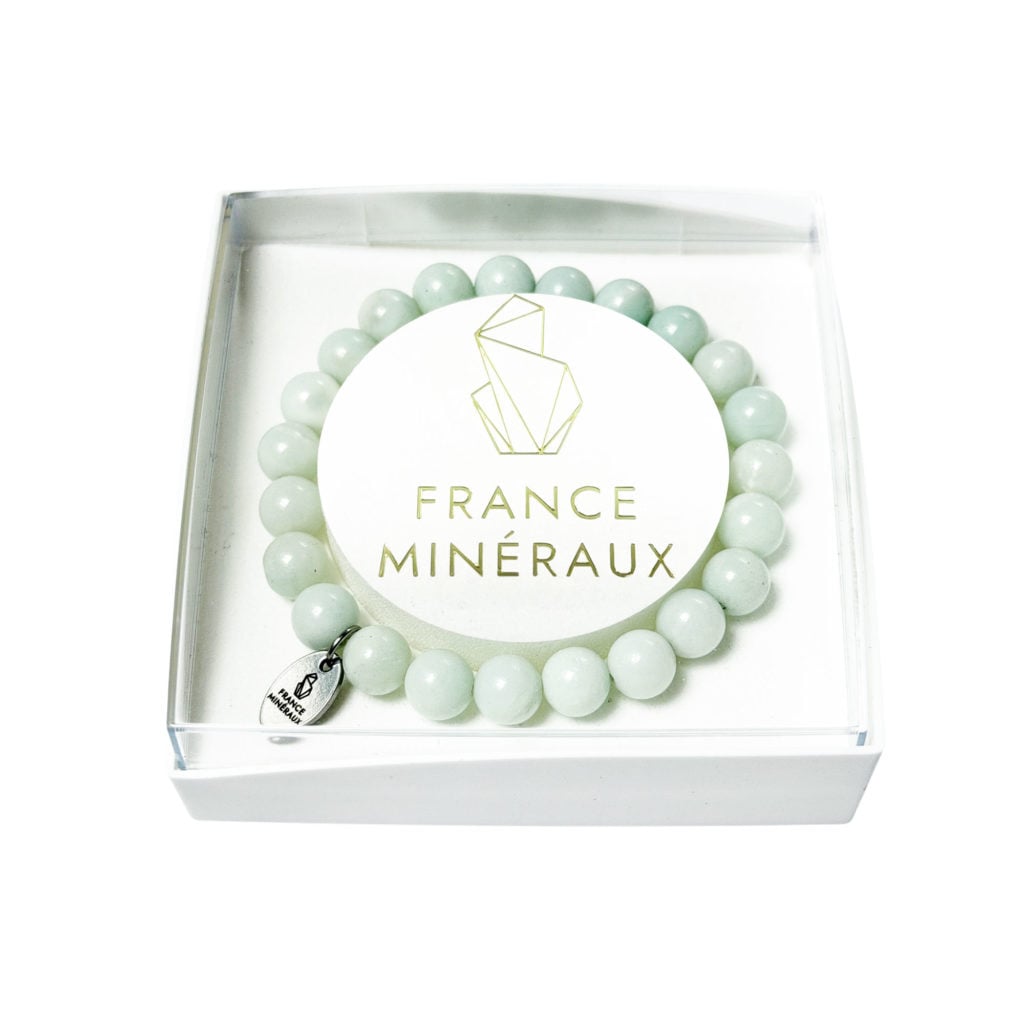 Bracelet Amazonite – Perles de 8mm