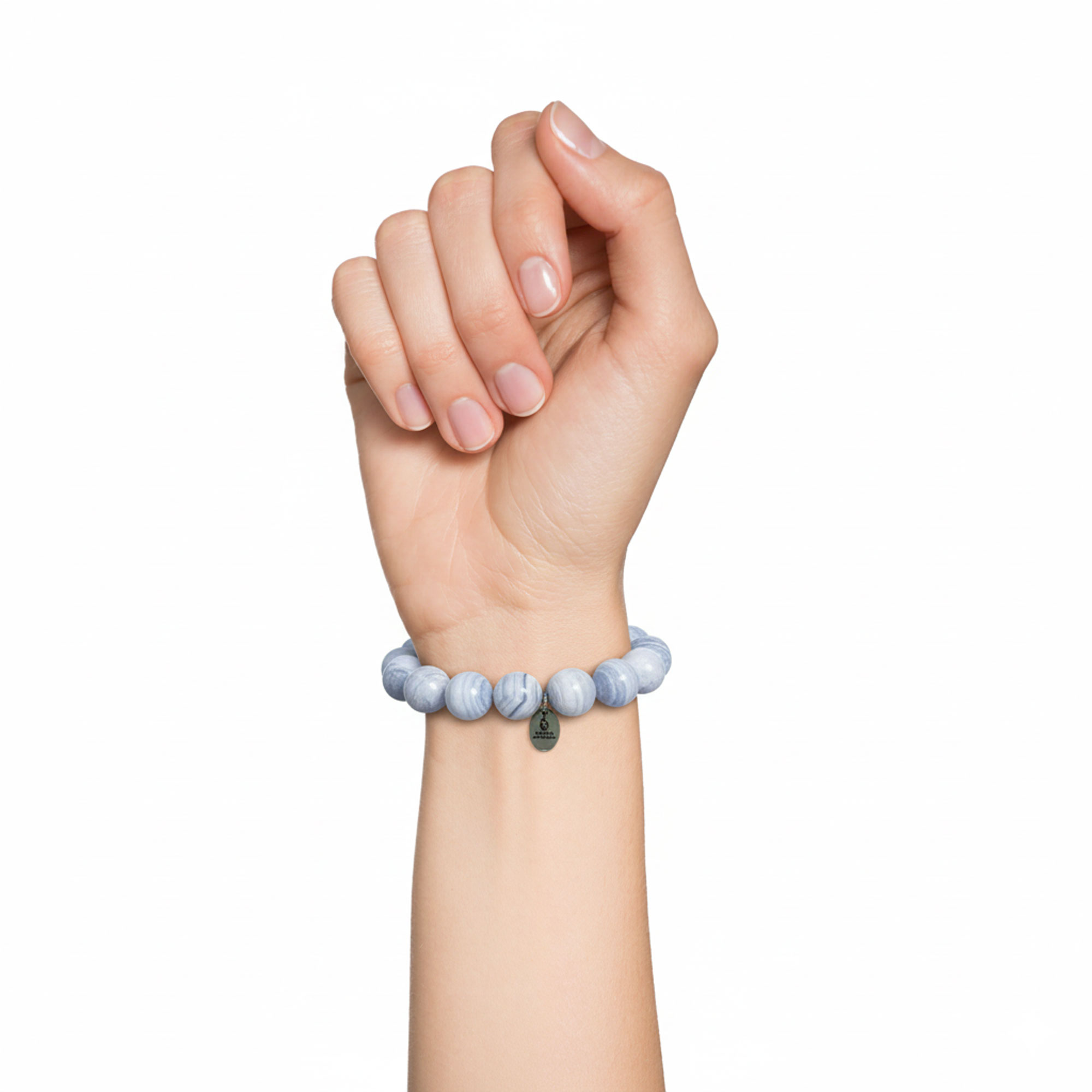 Bracelet Calcédoine - Perles de 14mm – Image 2