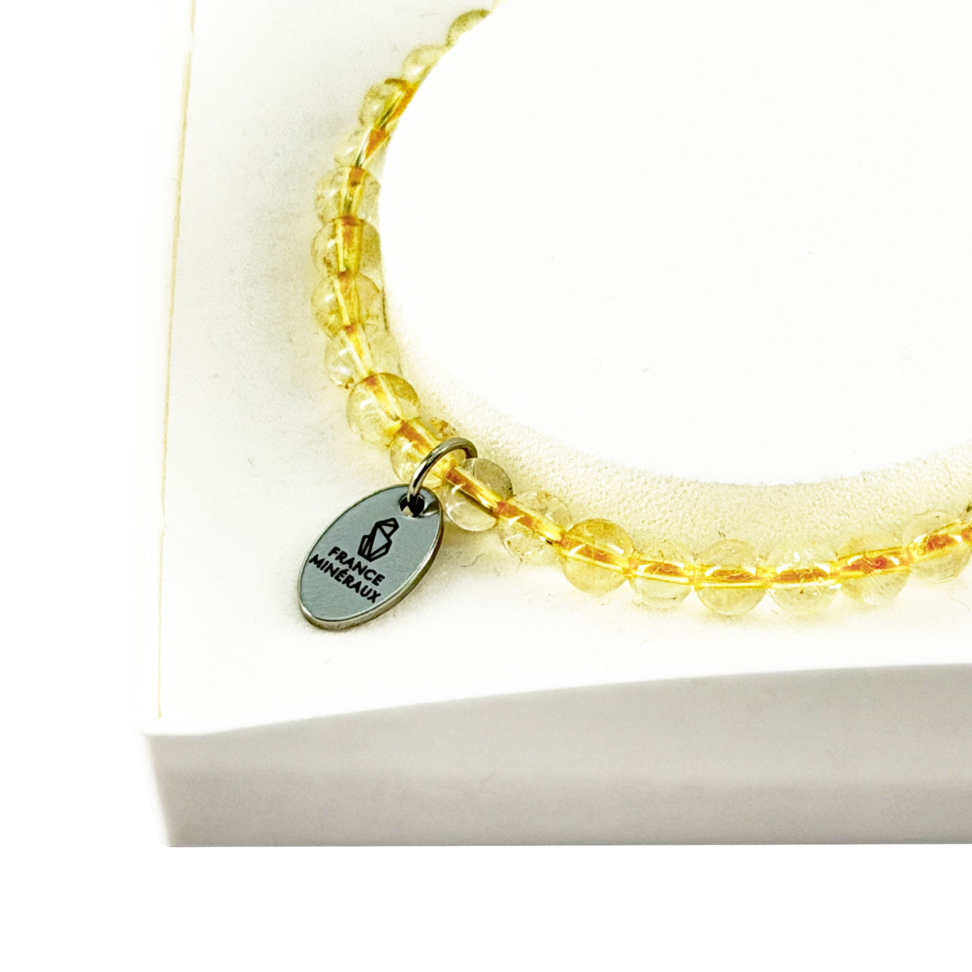 Bracelet Citrine - Perles de 3-4mm – Image 4