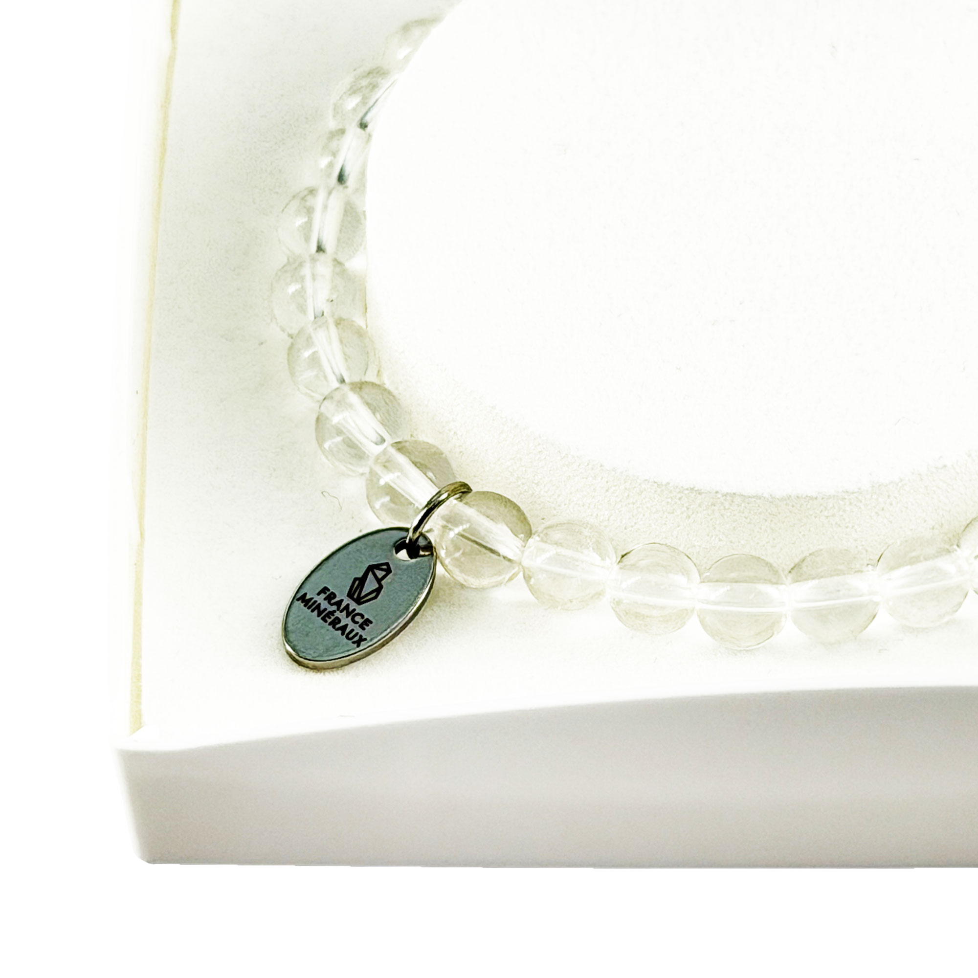 Bracelet Cristal de Roche - Perles de 6mm – Image 4