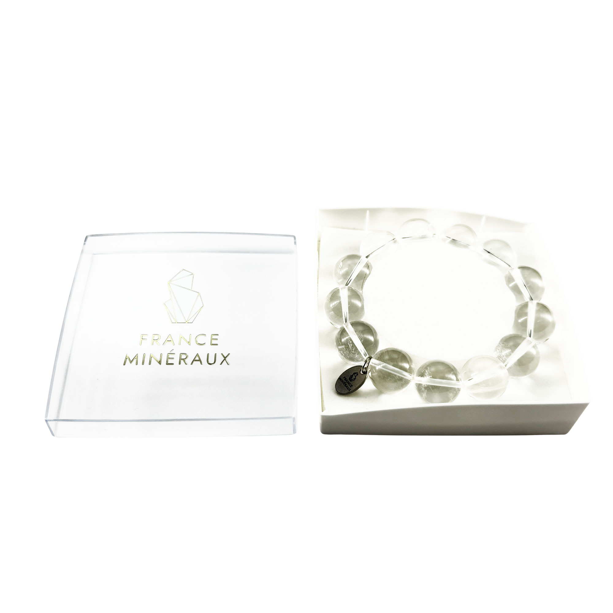 Bracelet Cristal de Roche - Perles de 14mm – Image 3