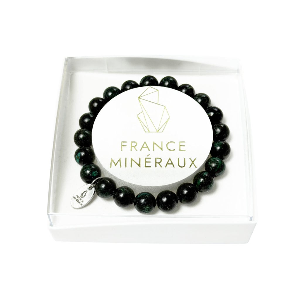 Bracelet Émeraude – Perles de 8mm