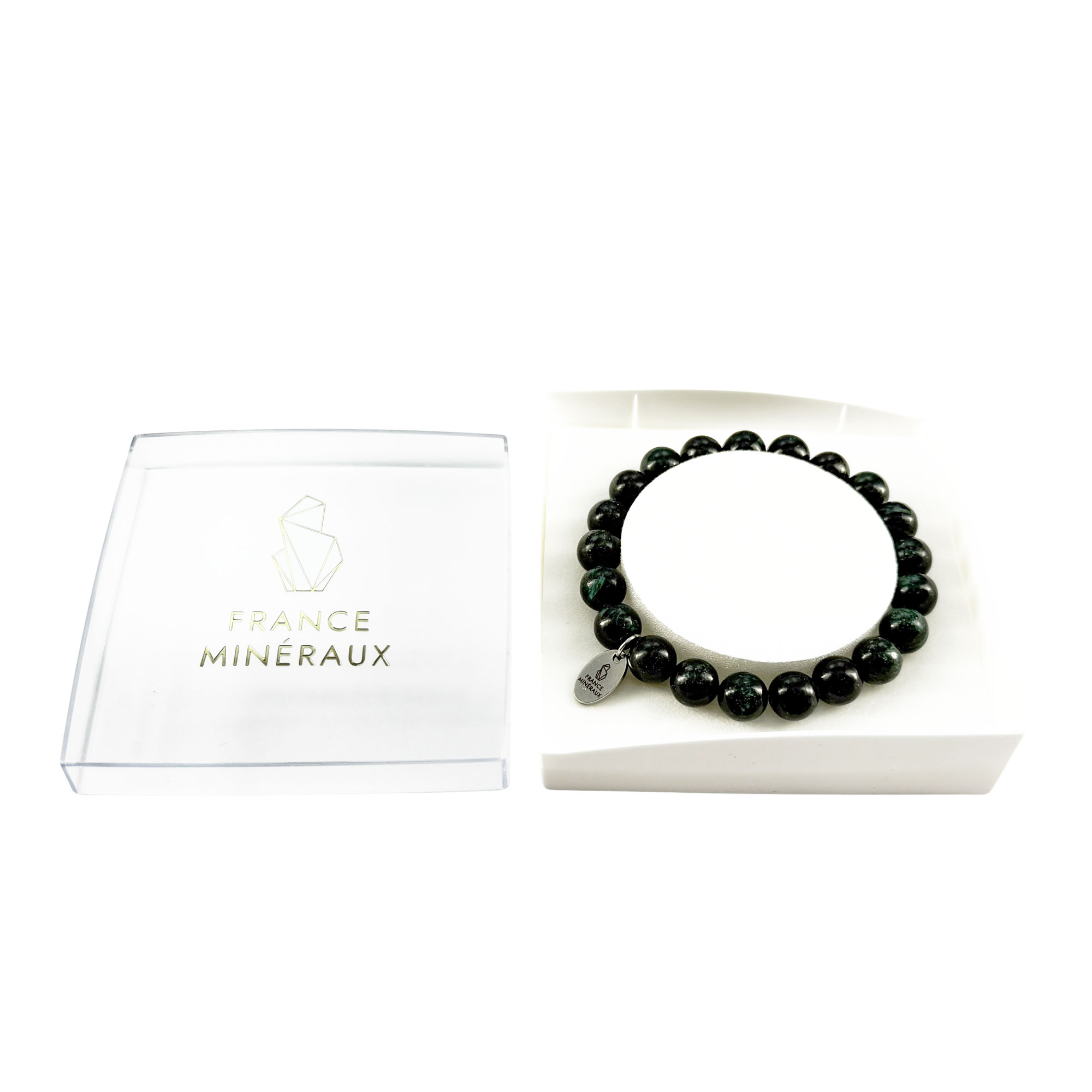 Bracelet Émeraude - Perles de 8mm – Image 3