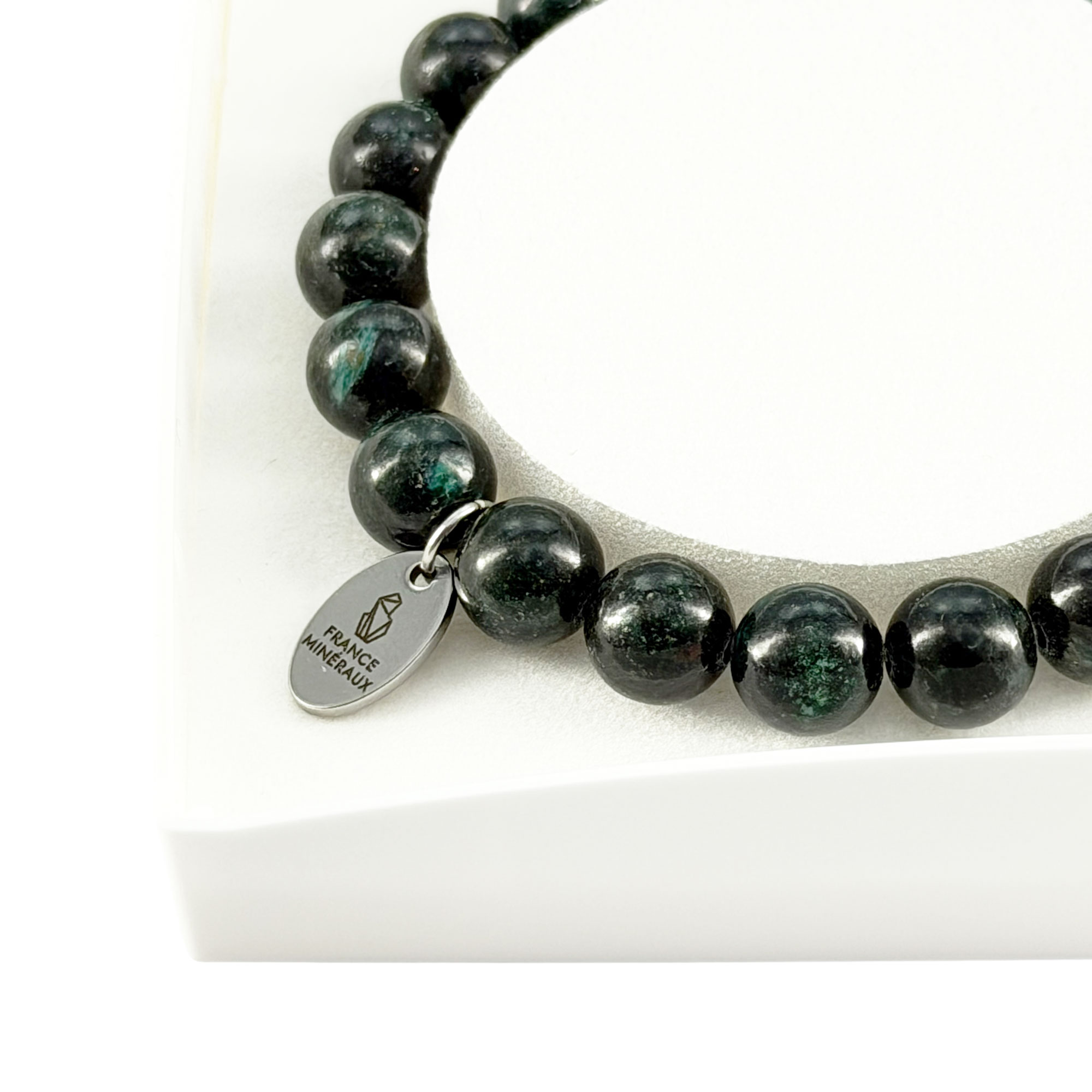 Bracelet Émeraude - Perles de 8mm – Image 4