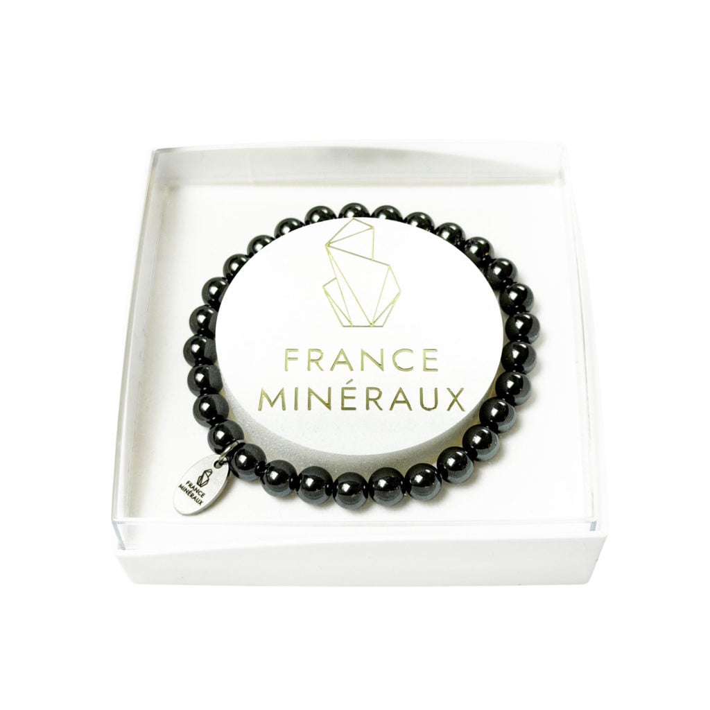 Bracelet Hématite – Perles de 6mm