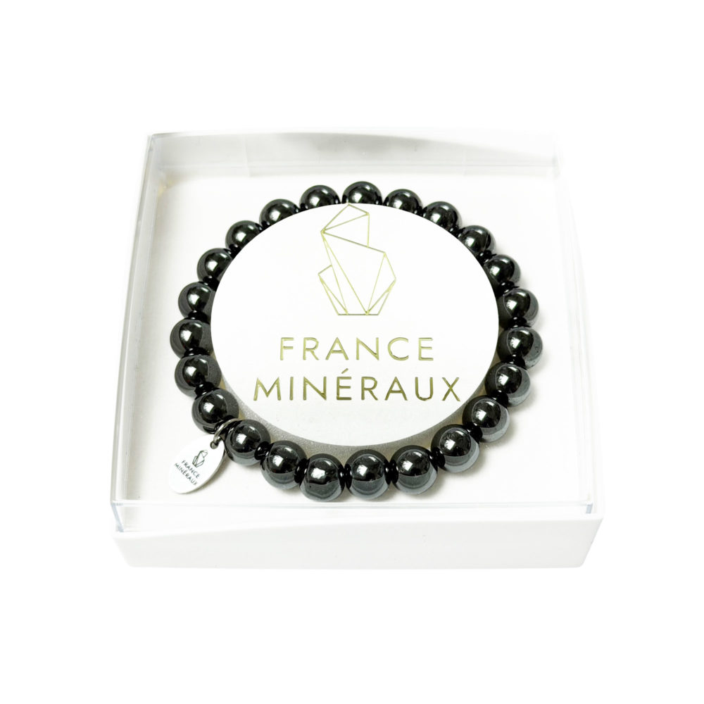 Bracelet Hématite - Perles de 8mm
