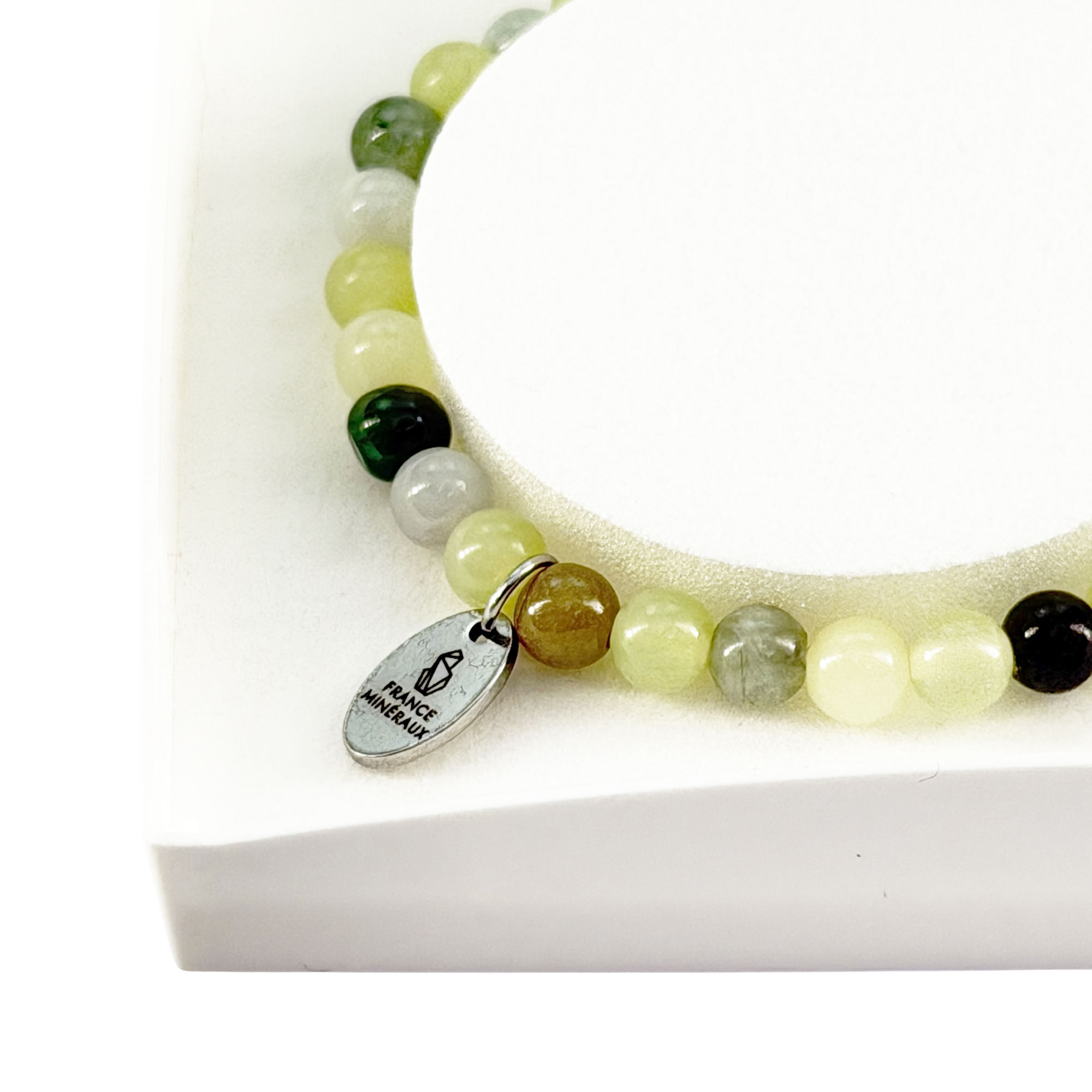 Bracelet Jade de Birmanie - Perles de 6mm – Image 4