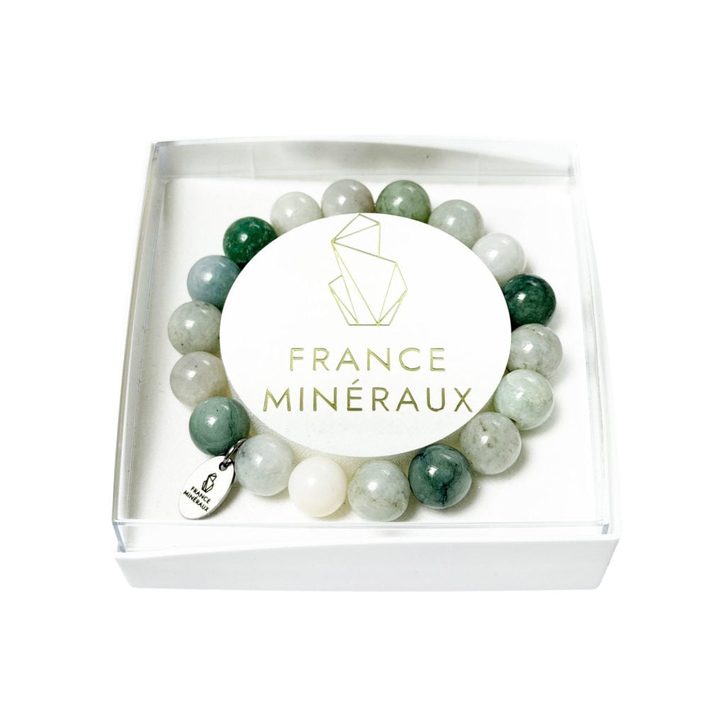 Bracelet Jade de Birmanie – Perles de 10mm
