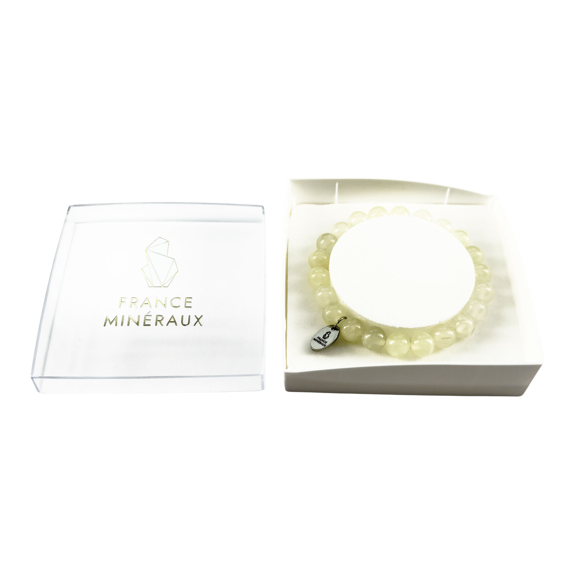 Bracelet Jade de Chine - Perles de 8mm – Image 3