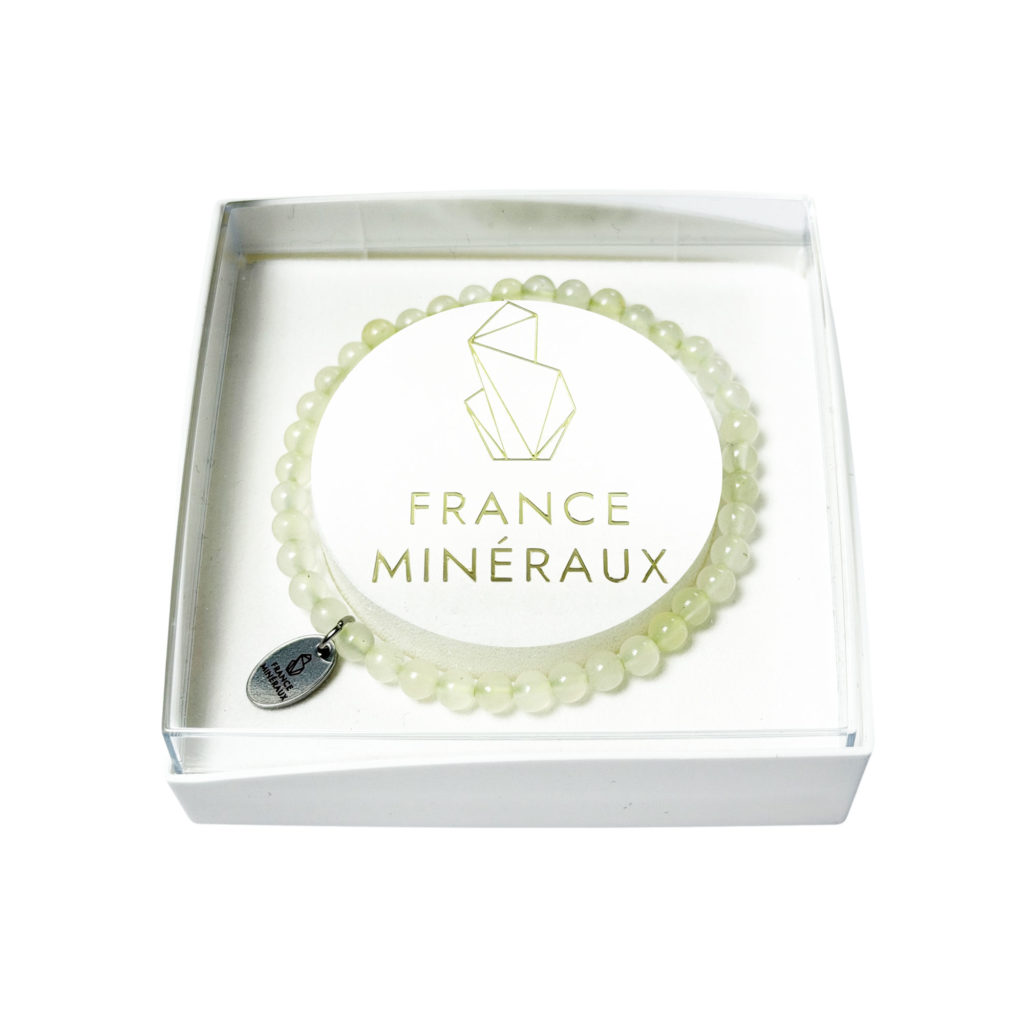 Bracelet Jade de Chine – Perles de 3-4mm