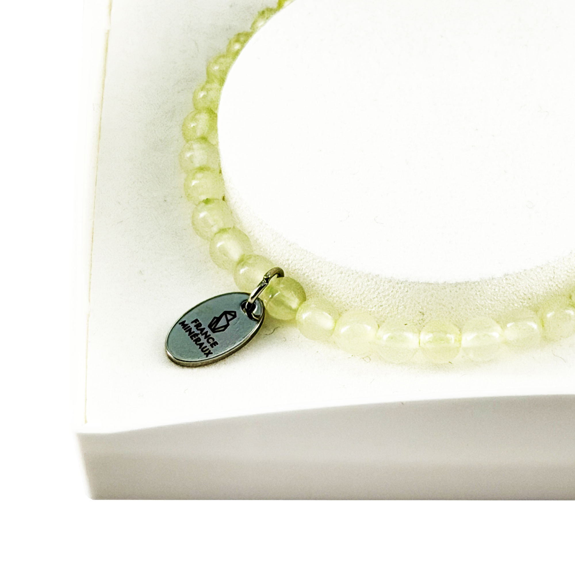 Bracelet Jade de Chine - Perles de 3-4mm – Image 4