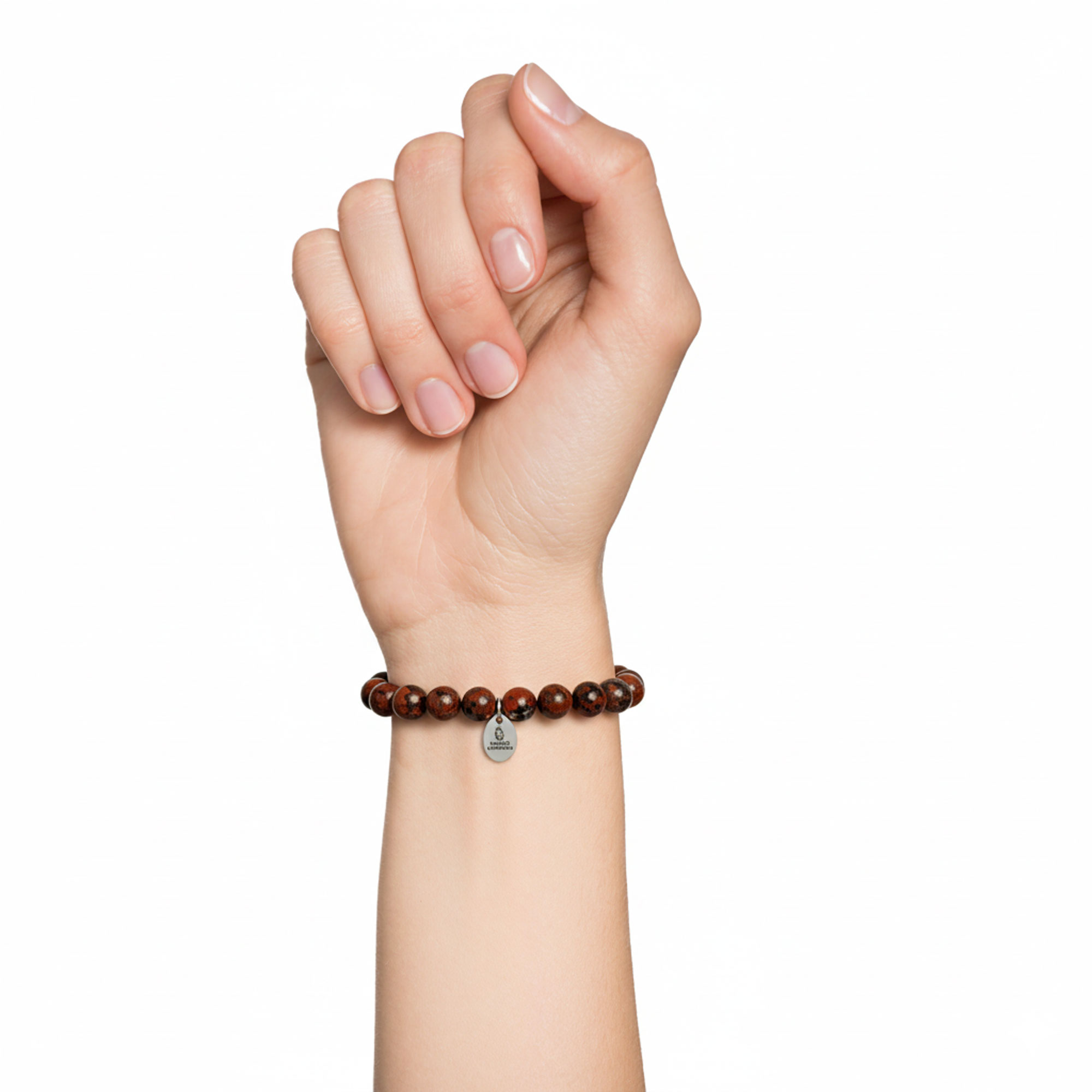 Bracelet Jaspe Bréchique - Perles de 8mm – Image 2