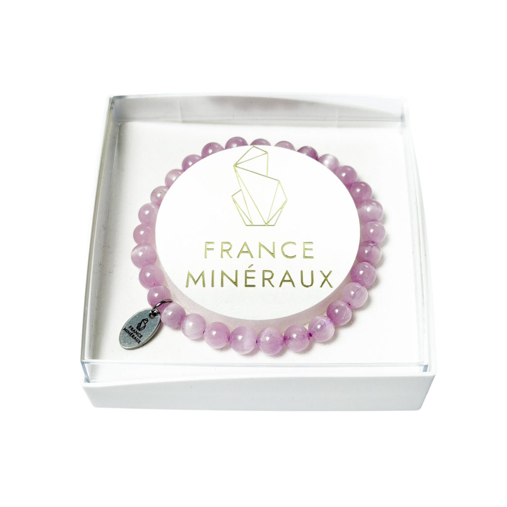 Bracelet Kunzite – Perles de 6mm